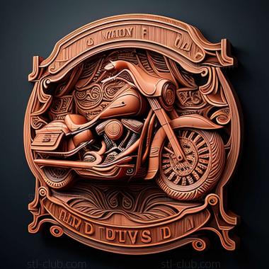 3D мадэль Harley Davidson Ultra Limited Low (STL)